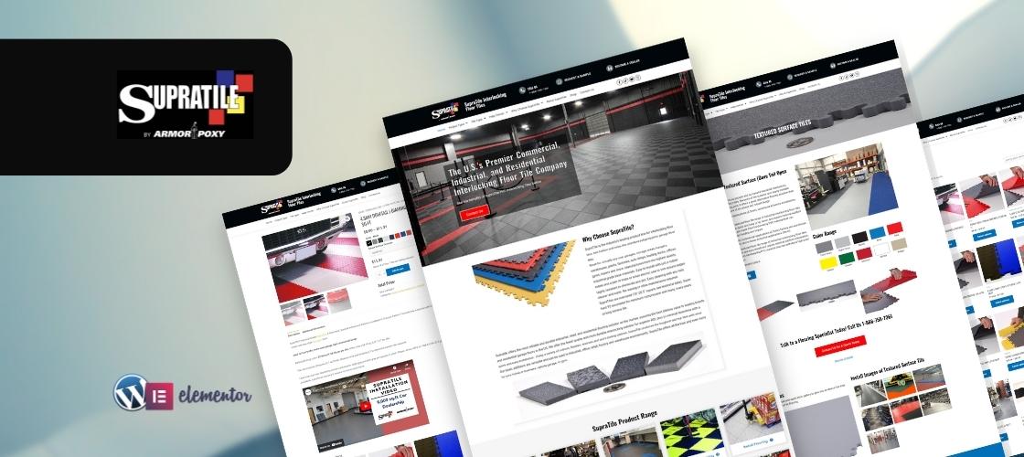 Flooring website design & development