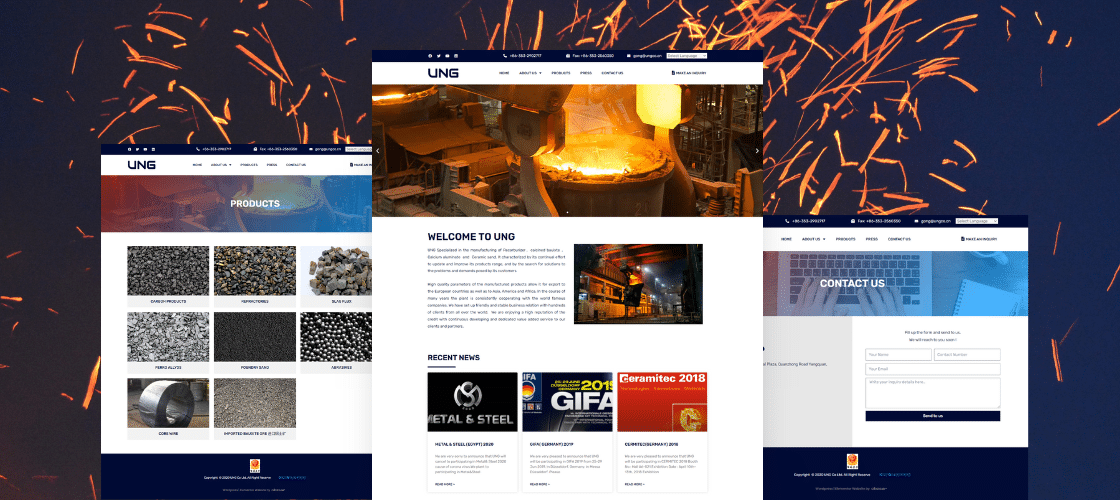 Steel and Metal Works Website Redesign, Elementor Expert, Wordpress webdesign, Elementor Pro