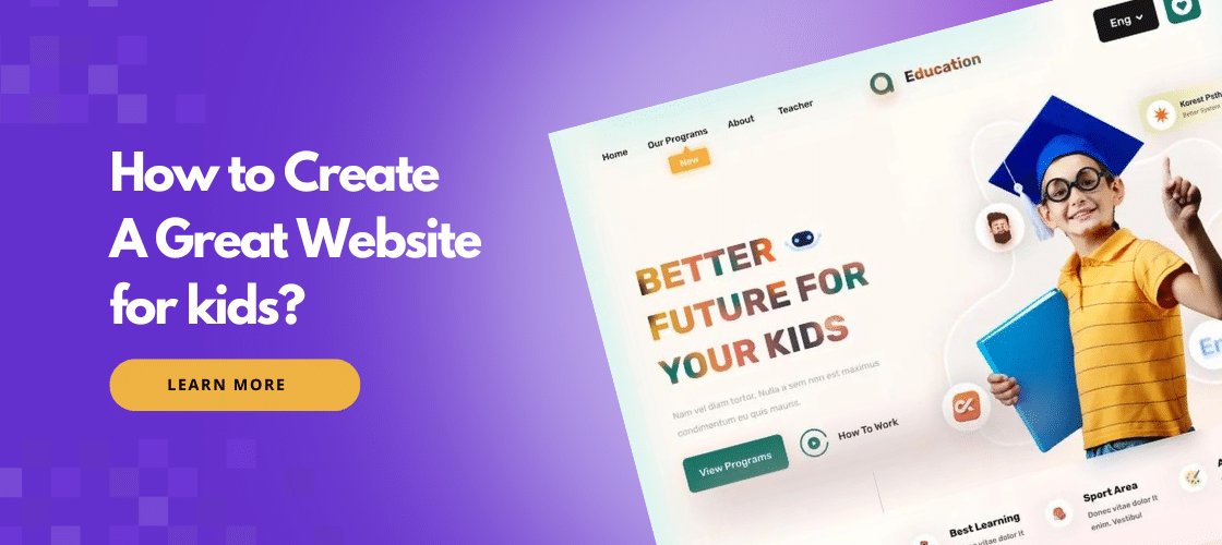 Website Design for Kids