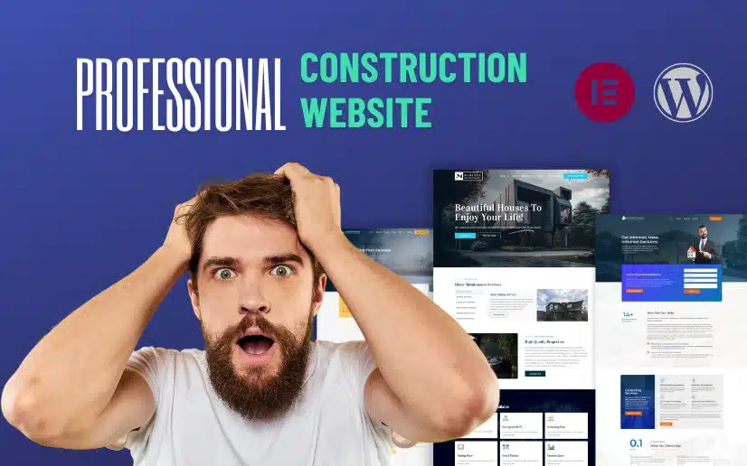 Build a Construction Website with WordPress and Elementor